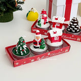 Christmas decorations, ornaments, windproof Christmas candle sets, Christmas gifts