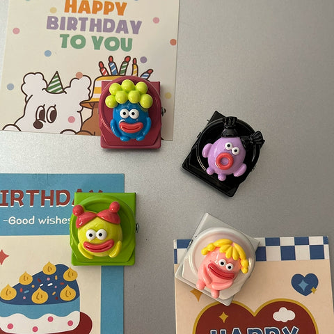 Magnetic refrigerator sticker clip snack seal personalized creative magnetic sticker ins cartoon cute multi-functional sealing clip