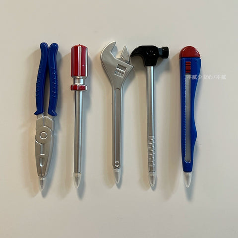 Funny simulation hammer wrench ballpoint pen