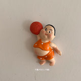 Weightlifting refrigerator sticker merchandise tile ins wind personality creative 3d three-dimensional cute fitness clay