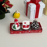 Christmas decorations, ornaments, windproof Christmas candle sets, Christmas gifts
