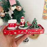 Christmas decorations, ornaments, windproof Christmas candle sets, Christmas gifts