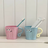 Smiling face cup