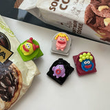 Magnetic refrigerator sticker clip snack seal personalized creative magnetic sticker ins cartoon cute multi-functional sealing clip