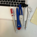 Funny simulation hammer wrench ballpoint pen