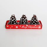 Christmas decorations, ornaments, windproof Christmas candle sets, Christmas gifts