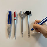 Funny simulation hammer wrench ballpoint pen