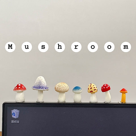 mushroom - shaped desktop decor