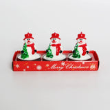 Christmas decorations, ornaments, windproof Christmas candle sets, Christmas gifts