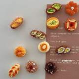 Eat bread! French alkaline water bread magnetic sticker mini simulation European bag refrigerator sticker memo magnet