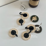 [4] Bathroom hook viscose strong non-punching bathroom adhesive hook door wall hanging light luxury seamless hook