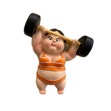 Weightlifting refrigerator sticker merchandise tile ins wind personality creative 3d three-dimensional cute fitness clay