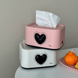 Korean living room coffee table dining room tissue box desktop pumping carton dormitory cute high value office storage box