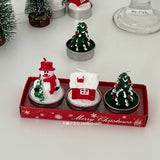 Christmas decorations, ornaments, windproof Christmas candle sets, Christmas gifts