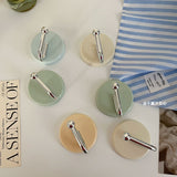 [4] Light luxury hooks, no punching, viscose, strong load-bearing, bathroom walls, towels, and seamless pasting on the wall